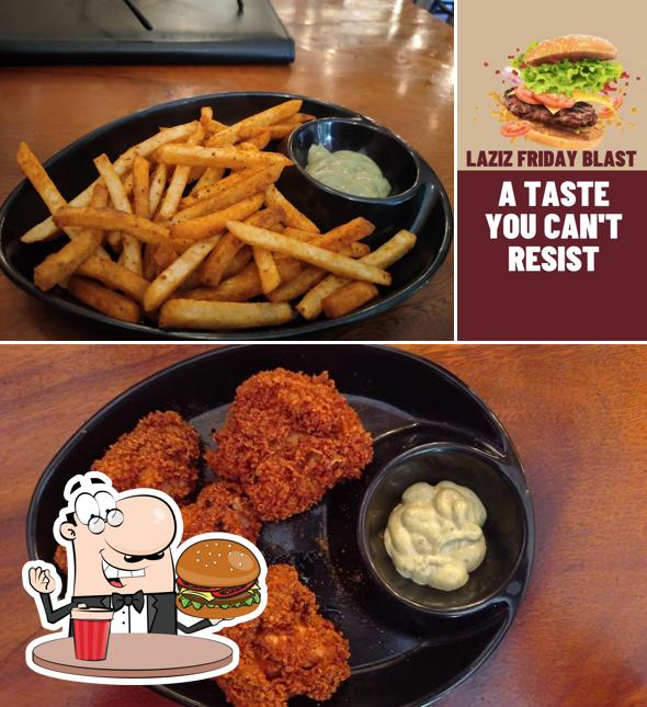 Hamburger at Laziz Pizza_Rasulgarh
