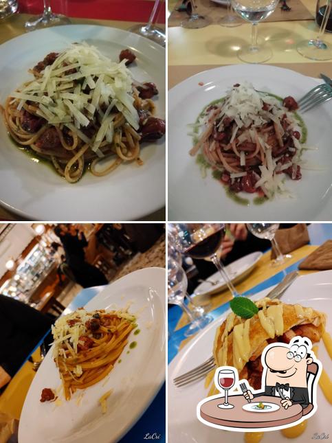 Cibo al Osteria del biliardo