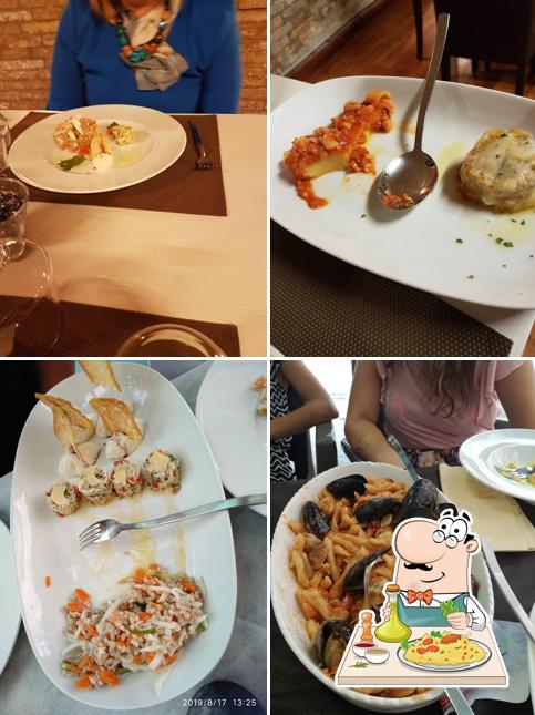 Cibo al Ristorante Stamura