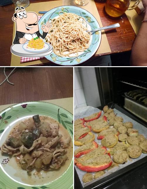 Spaghetti alla carbonara al Quelli Da Pria