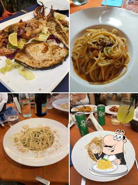 Spaghetti alla carbonara al Trattoria Da Peppe e Franco