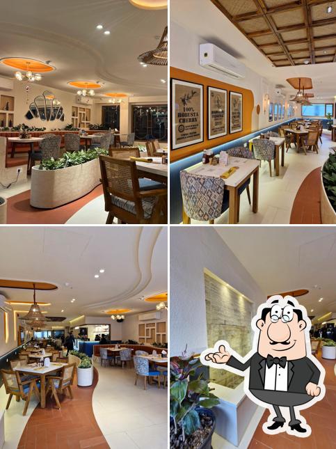 The interior of Sir Dough