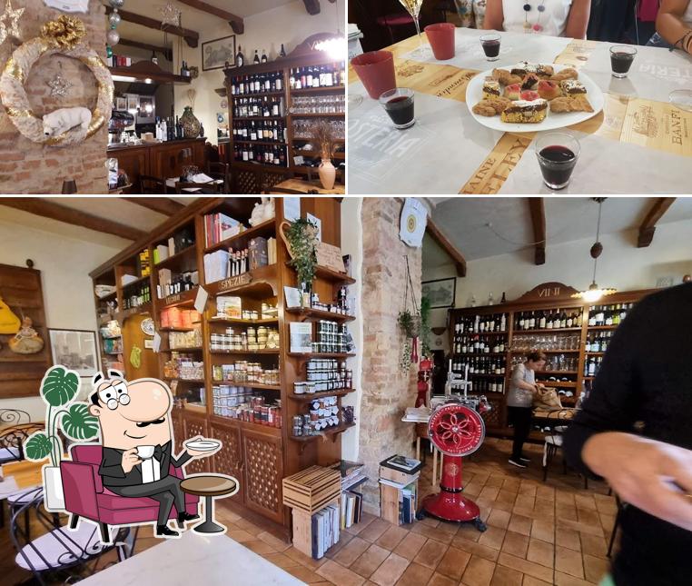 Gli interni di Tavernetta Del Corso