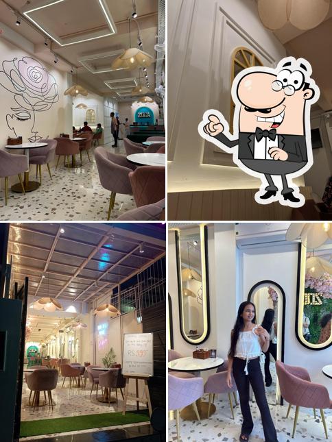 The interior of ZOCA Cafe
