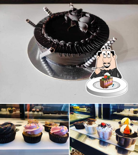 Chocolate cake at Ribbons & Balloons