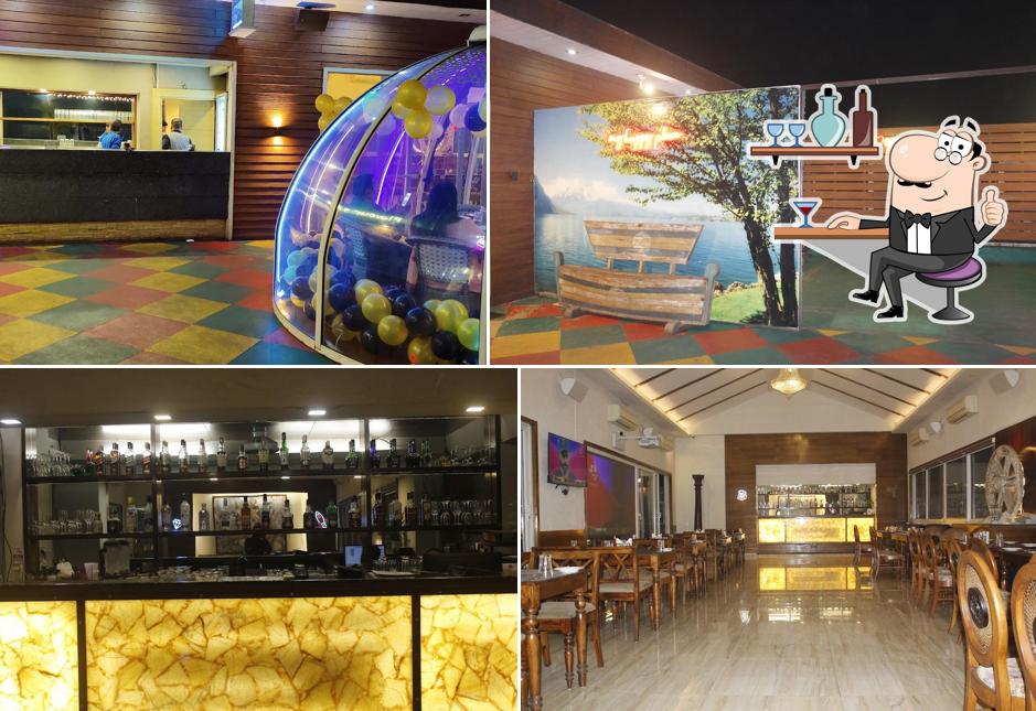 The interior of BROTHER'S DHABA