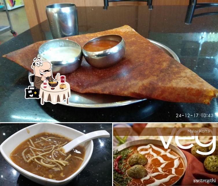 Food at Santhrupthi Multi Cuisine Veg Restaurant