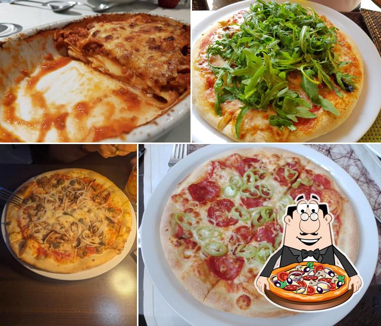 Choisissez des pizzas à Restaurant Michelangelo