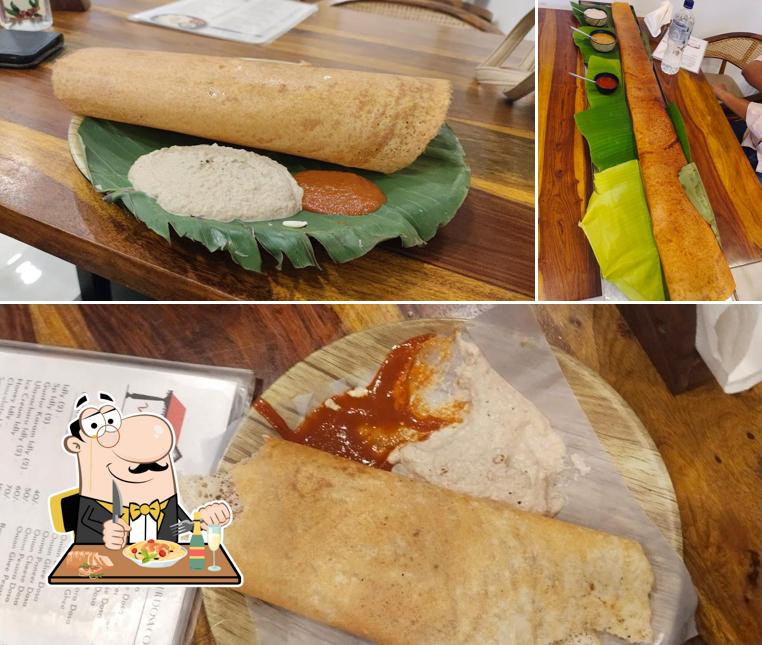 Food at Bommarillu restaurant