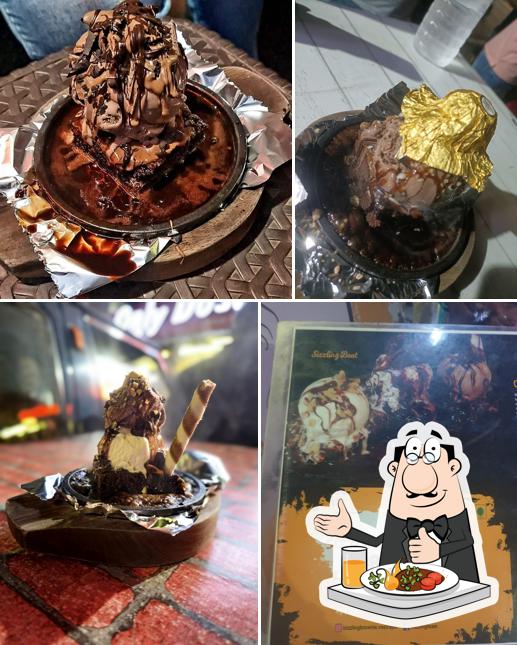 Food at Sizzling Brownie