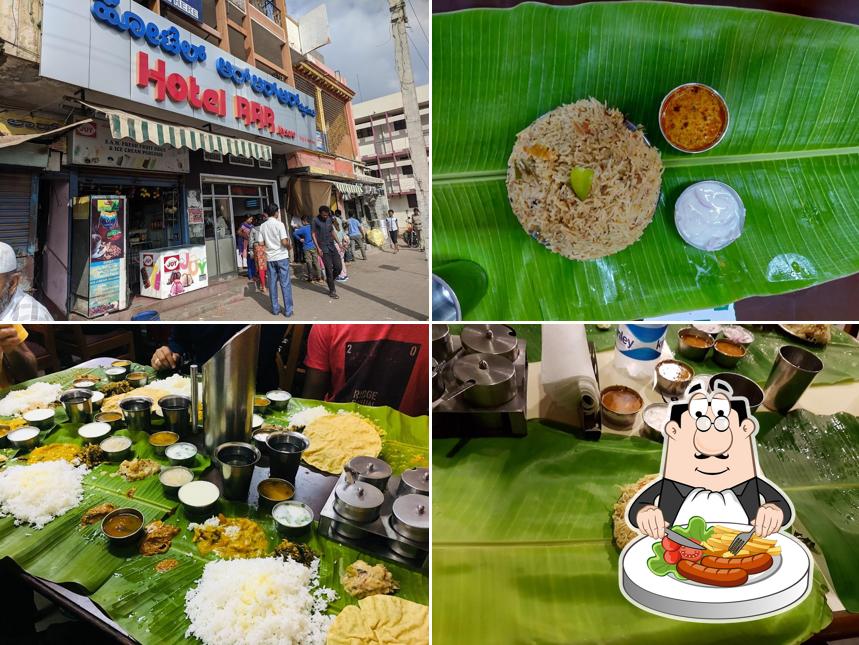 Meals at Hotel RRR Mysore