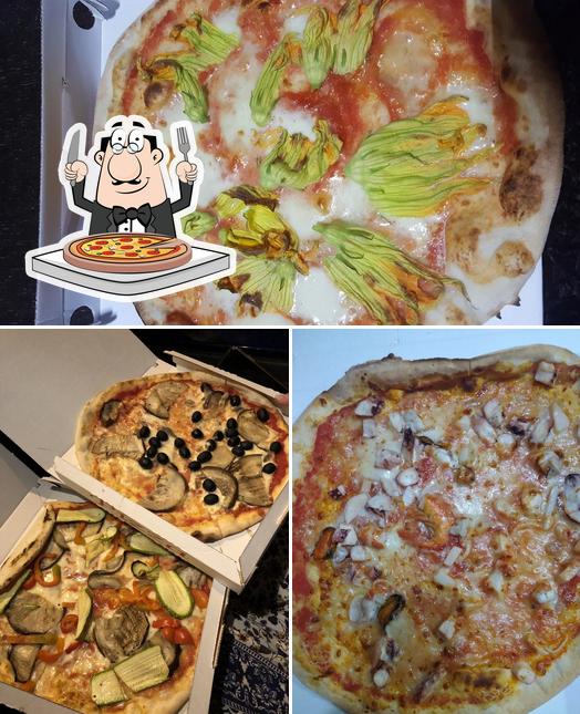 Scegli tra le molte varianti di pizza