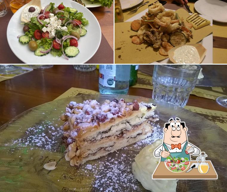 Insalata greca al Corso Restaurant Pizzeria