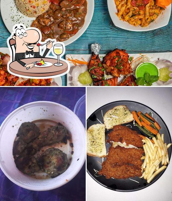 Food at B1 Pub