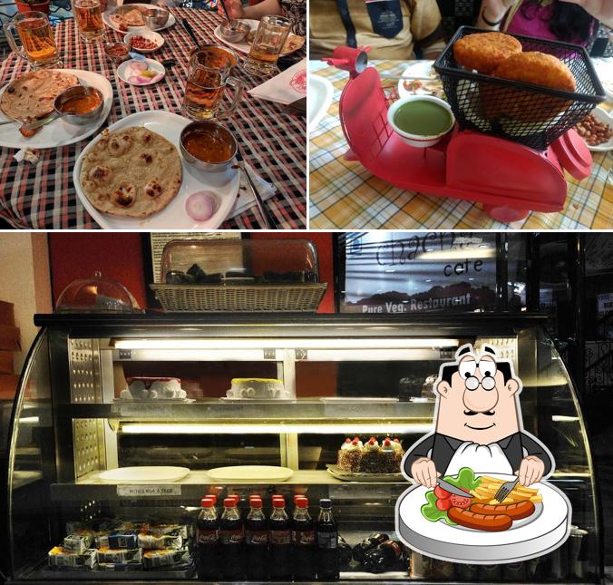 Food at Chacha Cafe
