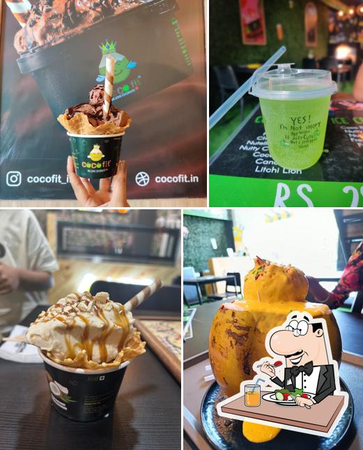 Food at Cocofit Ice Cream shop Nashik