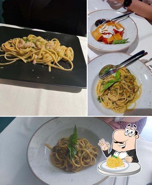 Spaghetti alla carbonara al Joseph restaurant