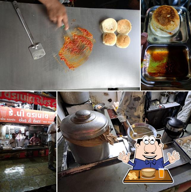 Food at K P Vadapav