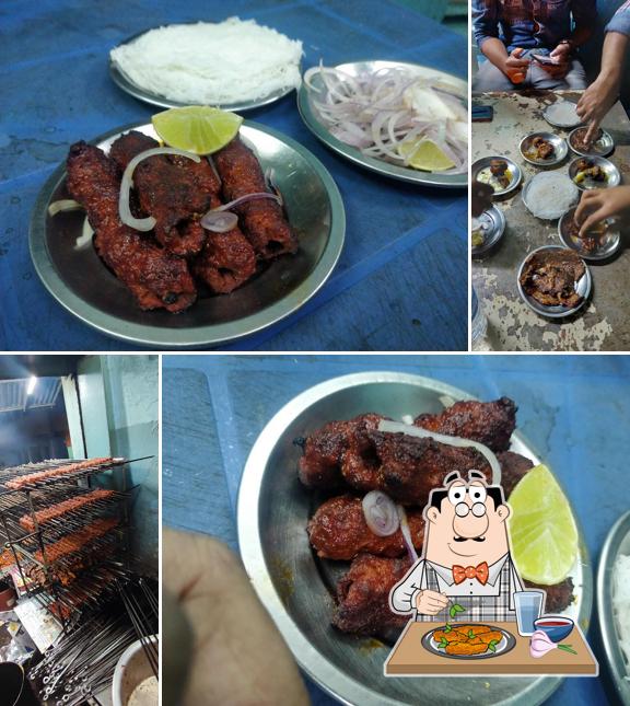 Chicken wings at Kaleem kabab centre