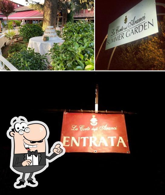 Gli interni di La Corte degli Aranci