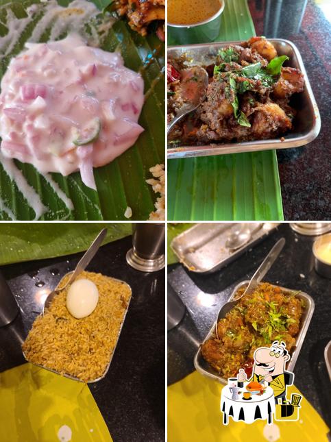 Meals at Maman Briyani Stall - Thindal