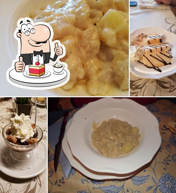 Ristorante La Genzianella offre un'ampia varietà di dolci