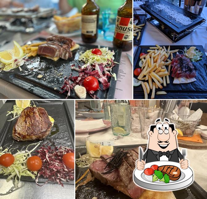 Bistecca al Ristorante Pizzeria La Fattoria di brenzio(GRAVEDONA ed uniti)