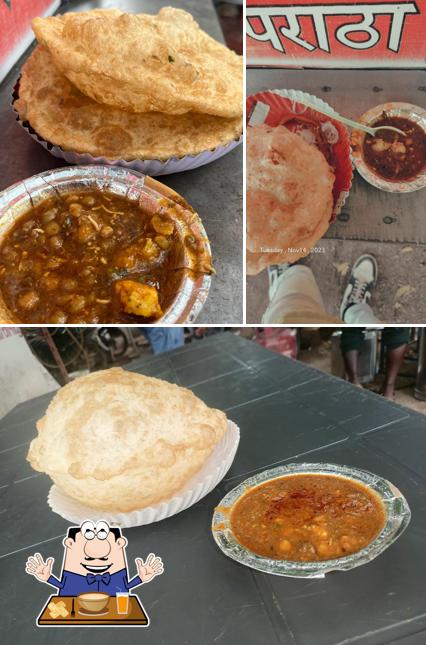Food at Sitaram Chhole Bhature