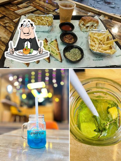 Food at chiller's kitchen