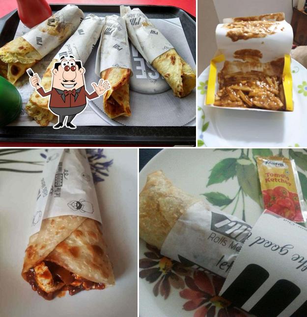 Food at Rolls Mania
