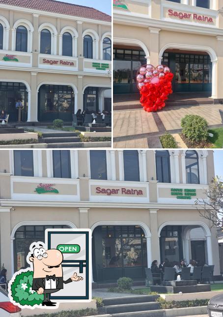 The exterior of Sagar Ratna