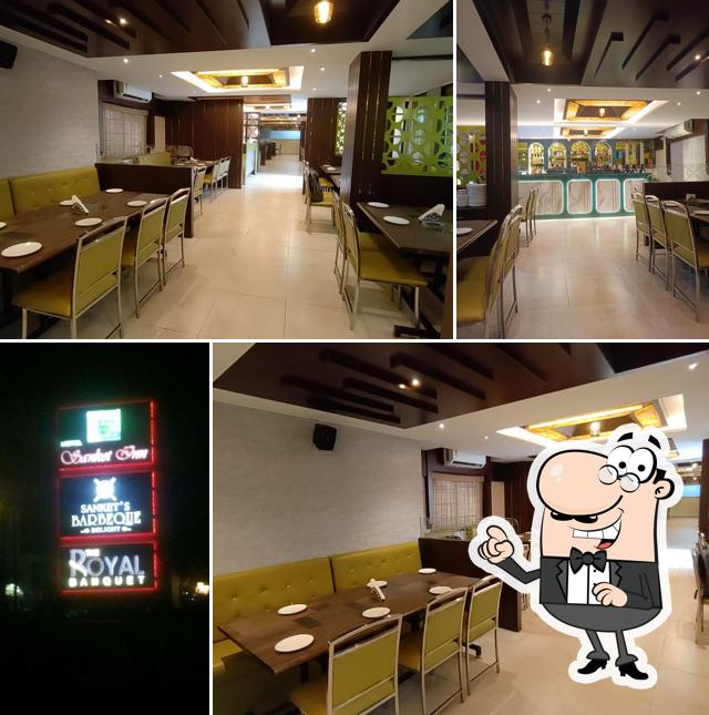 The interior of Sanket Inn Garden Restaurant