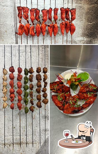 Food at Tandoori Hut