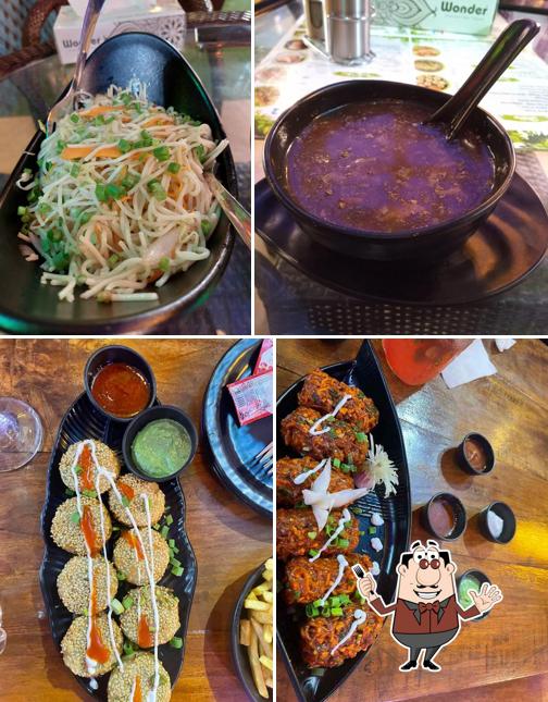 Food at The Garden Cafe & Restaurant