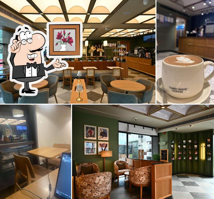 The interior of Third Wave Coffee