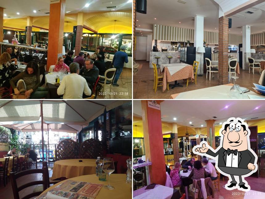 Gli interni di Ristorante La Rustica