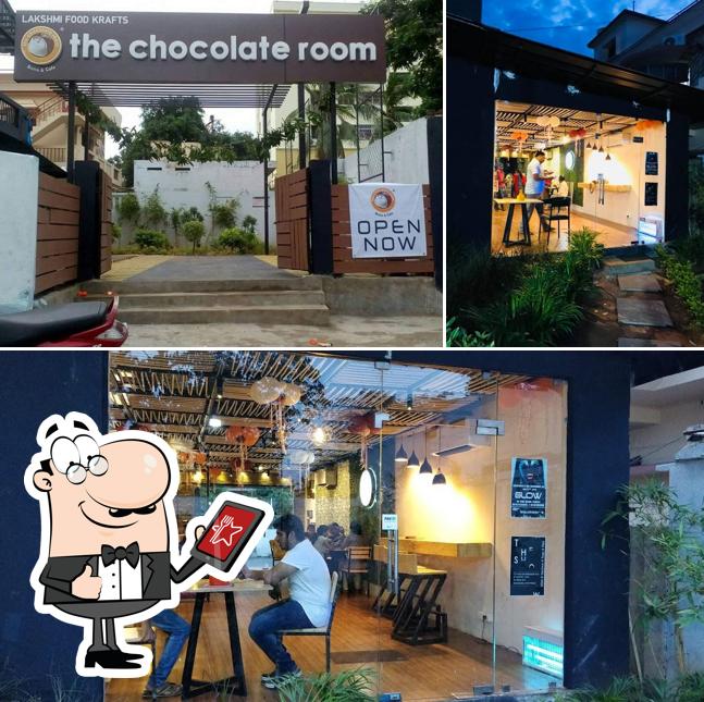 The exterior of The chocolate room