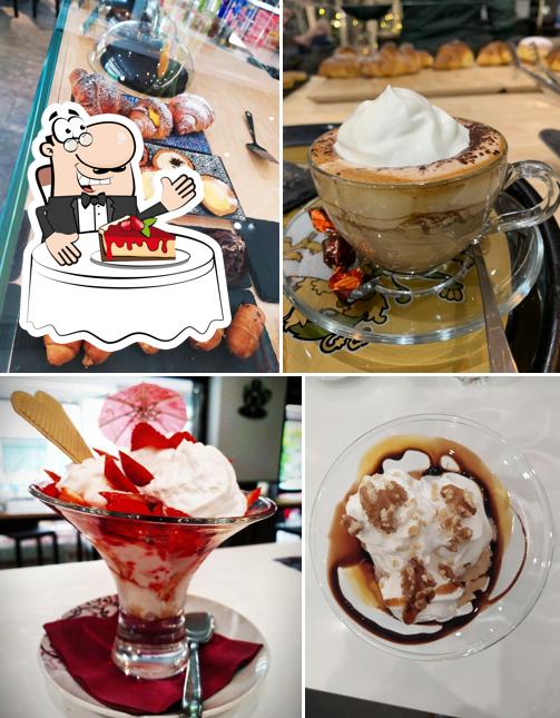 Caffè del Corso serve un'ampia varietà di dolci