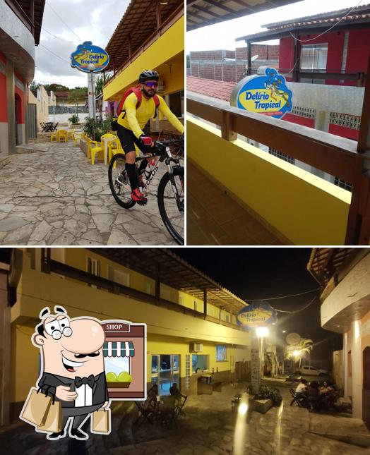 O exterior do Delírio Tropical