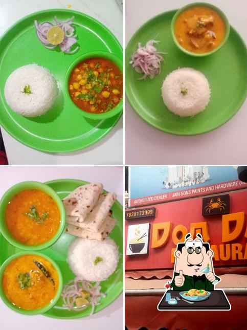 Food at Dom Dang Restaurant