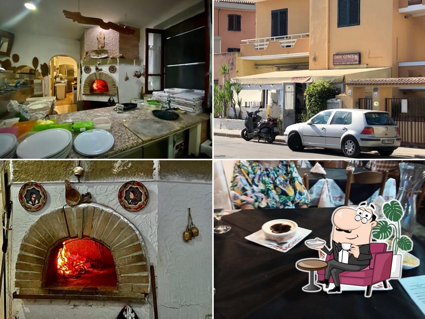 Siediti a un tavolo di Ichnos Food & Pizza