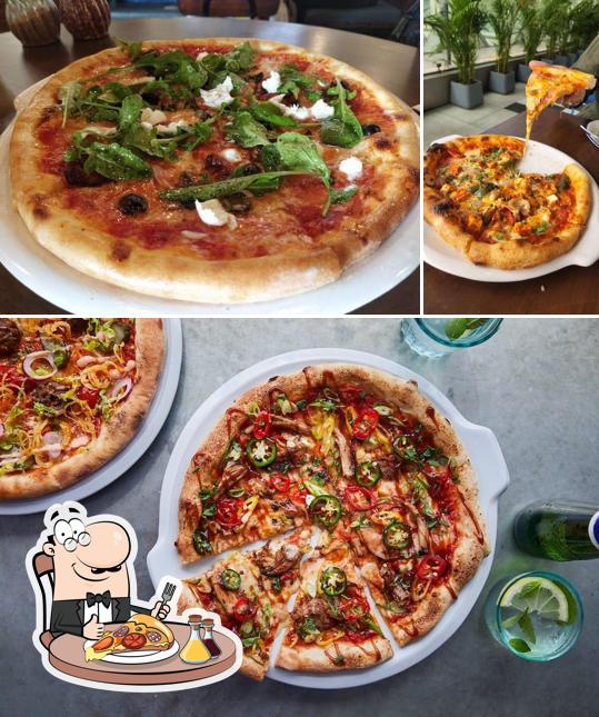 Pick various kinds of pizza