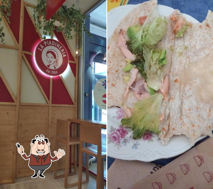 Platti al La Piadineria