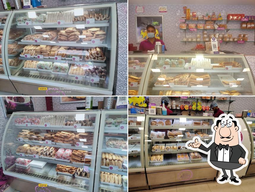 The interior of Mio Amore- The Cake Shop