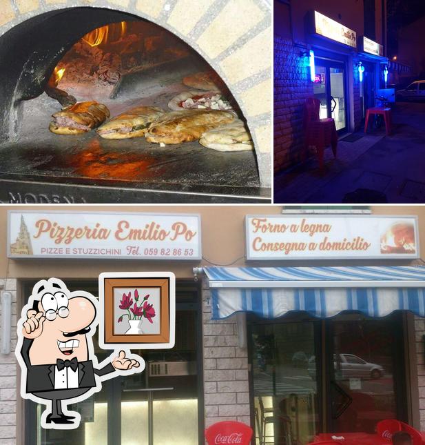 Gli interni di Pizzeria Emilio Po