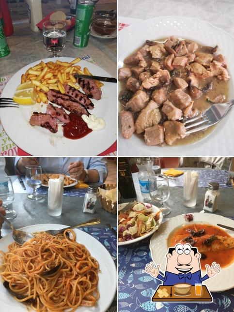 Platti al Bar Trattoria Giulia