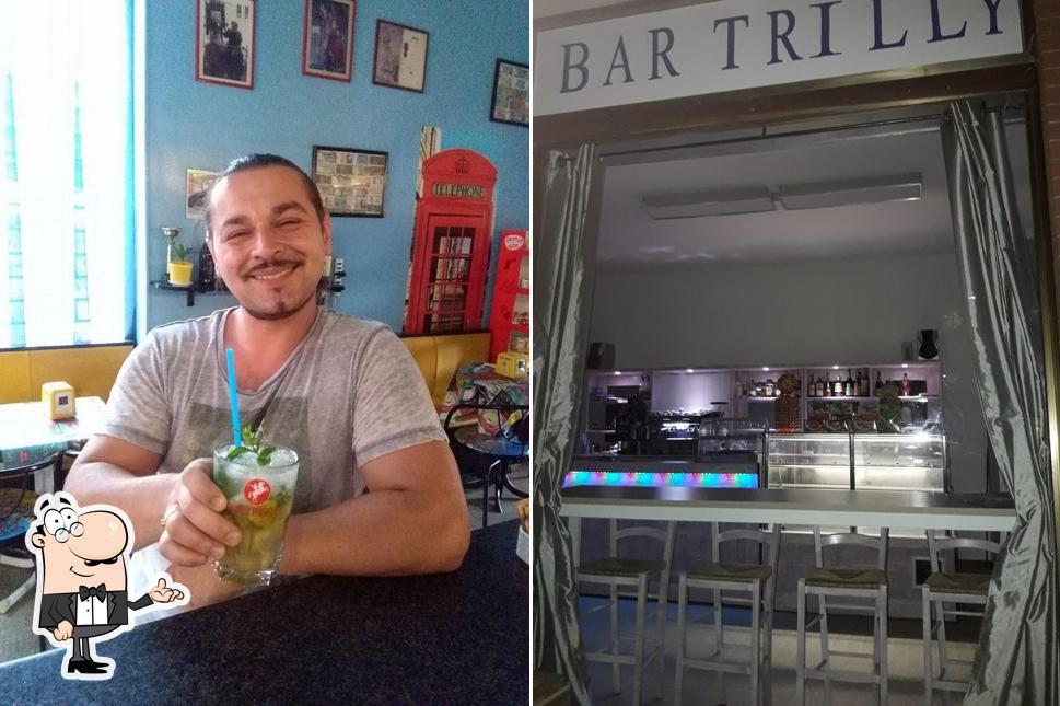 Gli interni di Bar Trilly