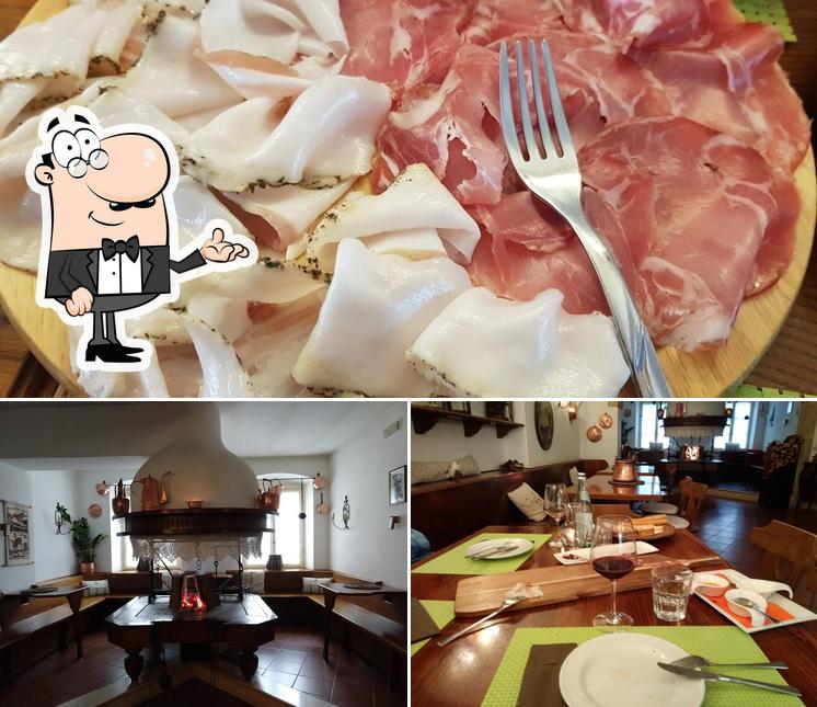 La foto della interni e dolce di Osteria AL Fogolar