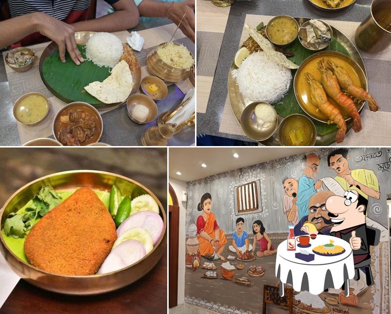 Cheese plate at Aahare Bengali Chandannagar