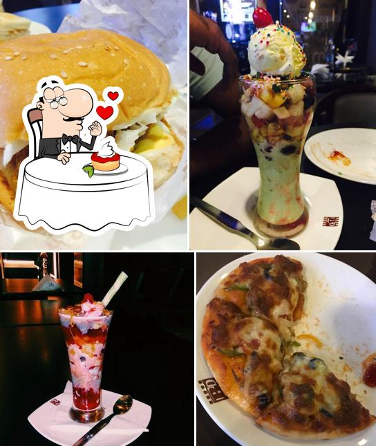 Blend Cafe provides a selection of desserts